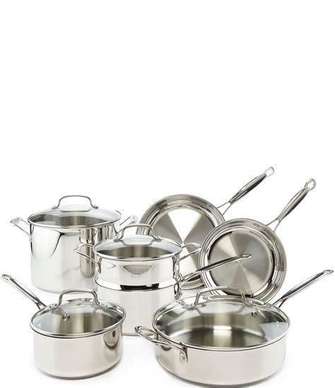 cuisinart chef's classic stainless 11-piece cookware set|cuisinart classic stainless steel grade.